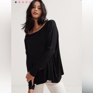 Hatch The Perfect Tee, Black (0) - $30